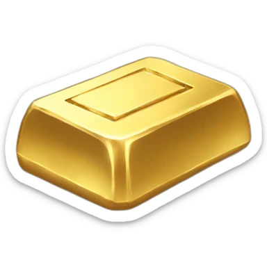 gold ingot sticker