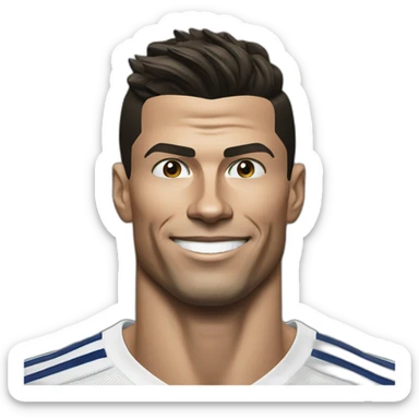 Cristiano Ronaldo Barcelone sticker