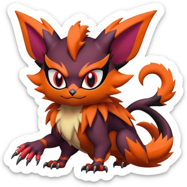 Noibat-Noivern-Litten-Hybrid sticker