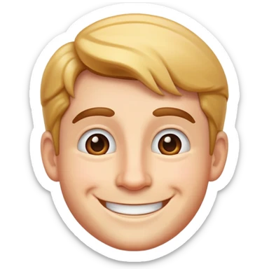 Ralph character smiling sticker