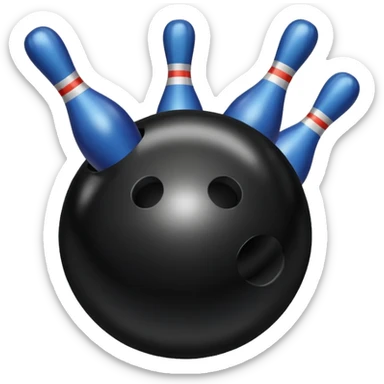 Bowling Ball sticker