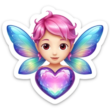 Cœur de fée  sticker