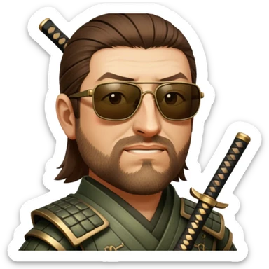 Ancient Samurai sticker