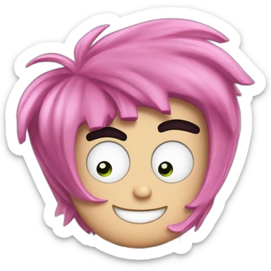 Fairly oddparents Cosmo sticker