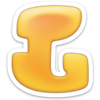 Combination of Letters J P and R sticker