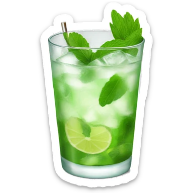 One drink mojito sticker