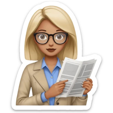 girl expert in interior design sticker