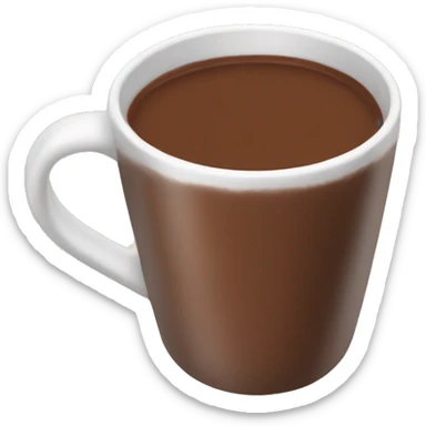 Chocolat chaud sticker