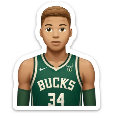 giannis antetokounmpo Bucks sticker