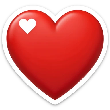  8 bit pixel heart sticker