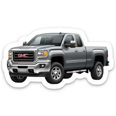 GMC sierra 2500hd truck sticker
