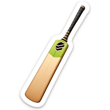 Cricket bat sticker