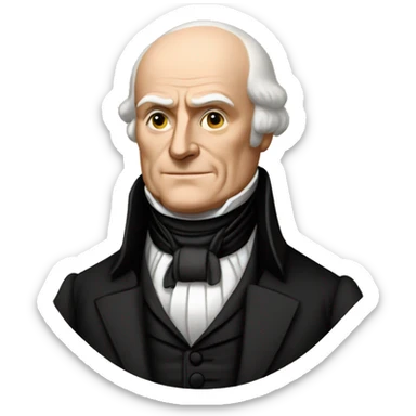 john quincy adams sticker