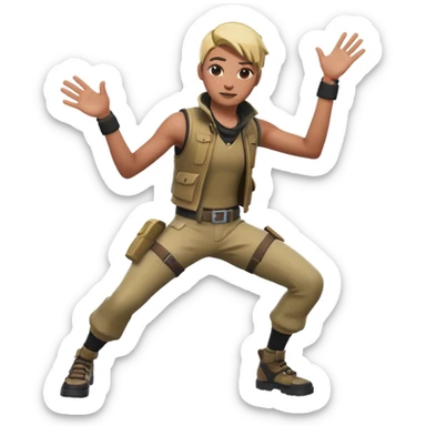67 Fortnite emote sticker