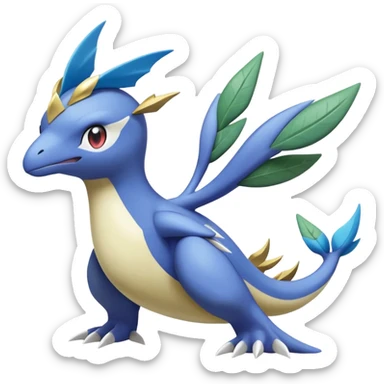 Latios-Inteleon-Lunala-Turtwig-Cresselia-Pokémon-Fakémon-fusion (full body) sticker