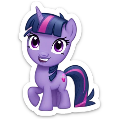 Twilight sparkle sticker