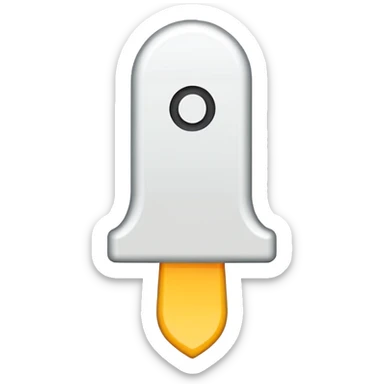 white exclamation mark sticker