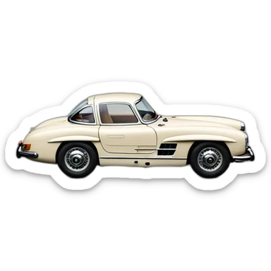 mercedes 300 sl sticker
