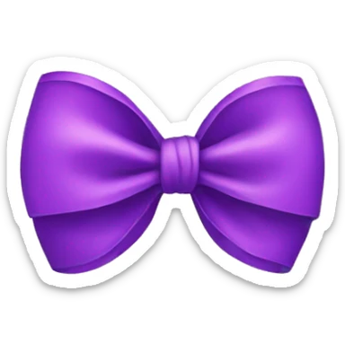 Bow sticker