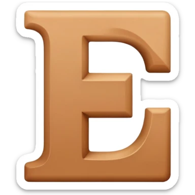 The letter F in the deaf-mute language sticker