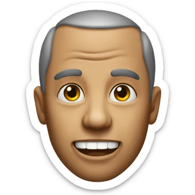 a freaky emoji sticker