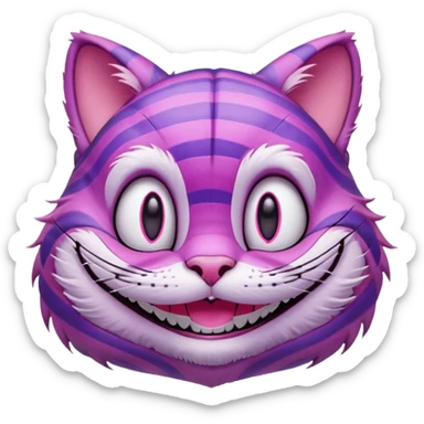 Cheshire Cat sticker
