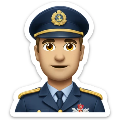 Grade de capitaine gendarmerie nationale sticker