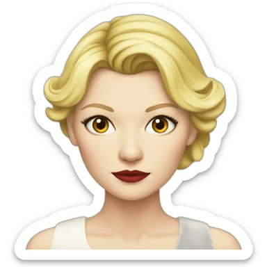 Kirsten Dunst serious sticker