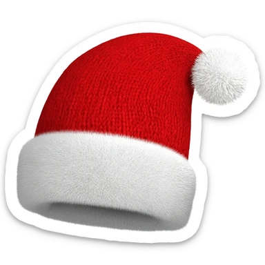christmas hat sticker