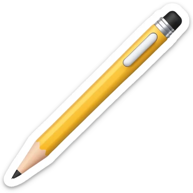 apple pencil sticker