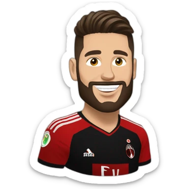 olivier giroud AC milan champions league sticker
