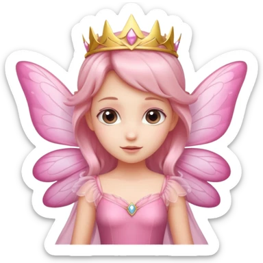 Young fairy princess – Pink dress, tiny wings


























 sticker