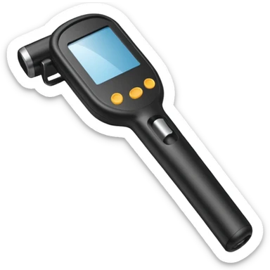 Handheld scanner wand sticker