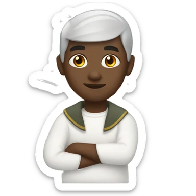 African American heritage flag sticker