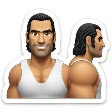 the great khali sticker