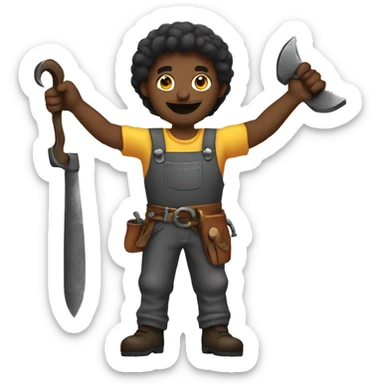 Blacksmithing sticker