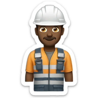 Offshore worker sticker