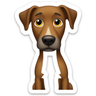 this is fine dog sticker