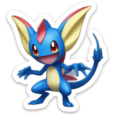 Pokemon greninja sticker