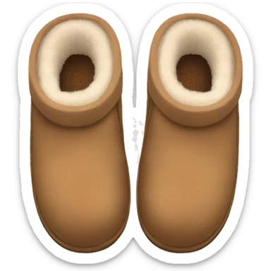 UGG slippers  sticker