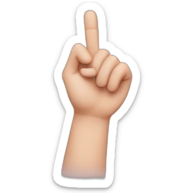 Heart with hands and thumb in the air sticker