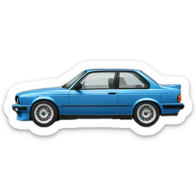 BMW e30 sticker