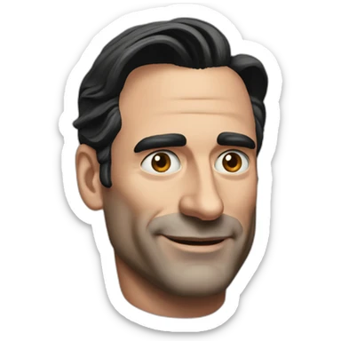 Jon Hamm sticker