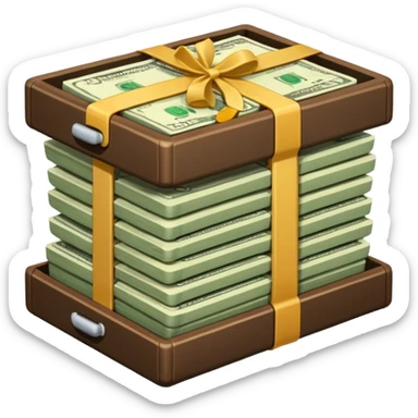 money in case sticker