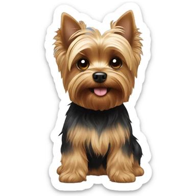 Yorkie sticker
