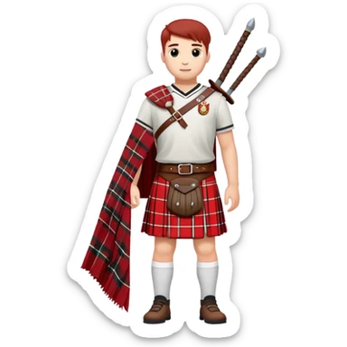alma college scots  sticker
