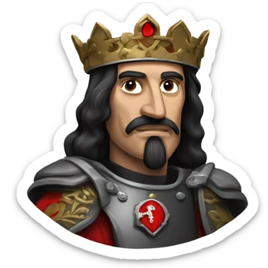 vlad the impaler historical fiure sticker