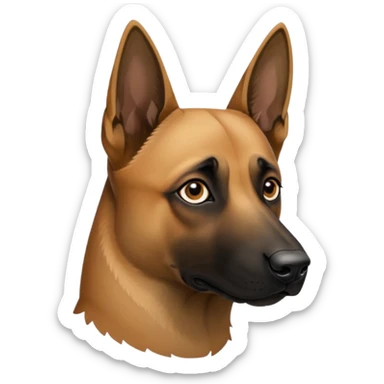 Pastor belga malinois sticker