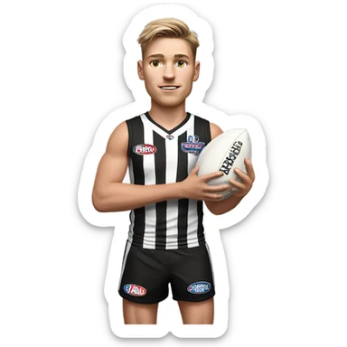 Darcy Moore COllingwood sticker