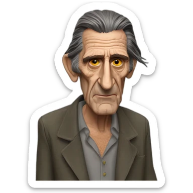 harry dean stanton sticker